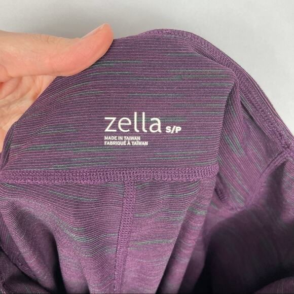 Zella | Purple Cosmic Space Dye Cropped Leggings - Picture 11 of 11